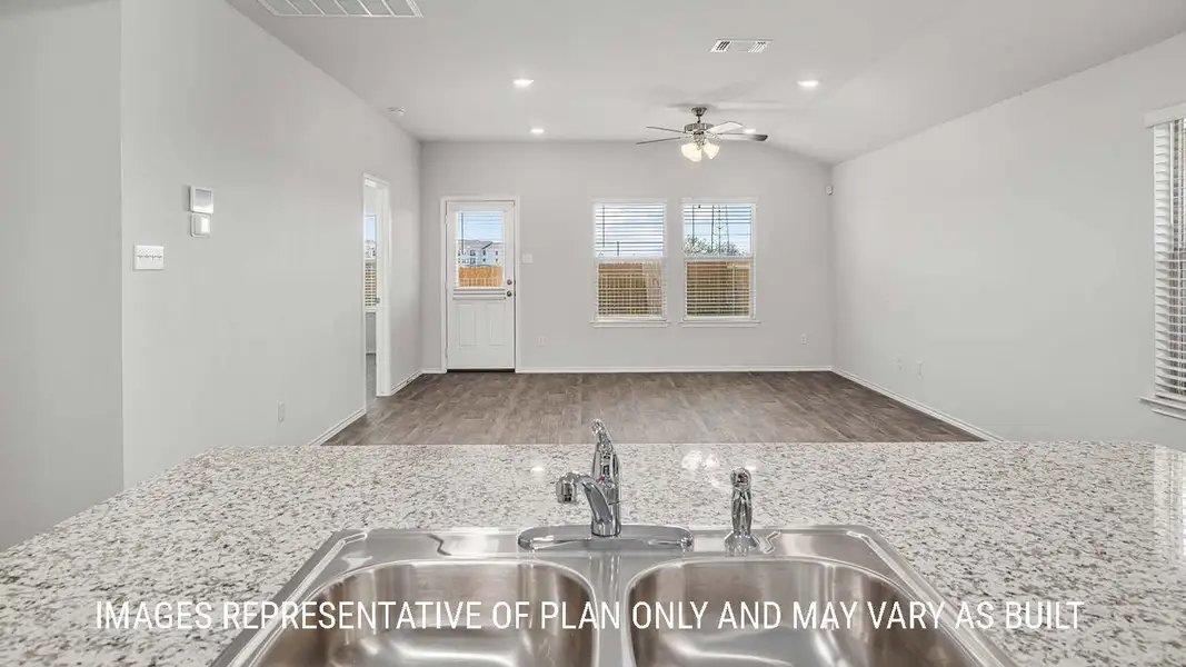 Furnished interior view inside a new home in Pecan Creek, Temple (Image 5).
