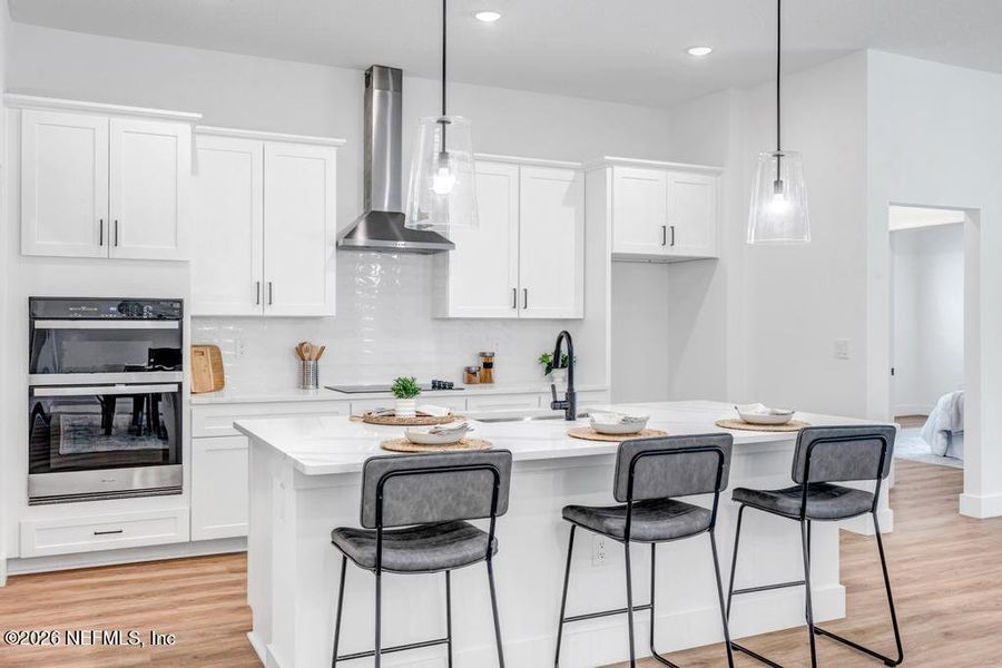 Furnished interior view inside a new home in , Jacksonville (Image 27).