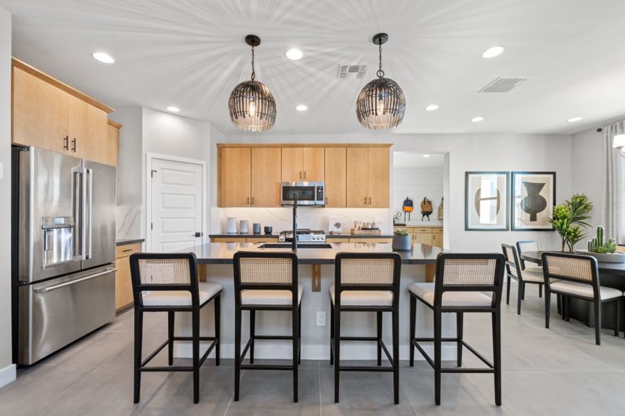 Furnished interior view inside a new home in Parkside, Avondale (Image 6).