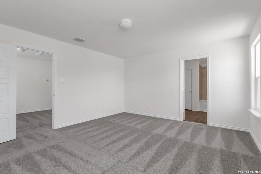 Spacious, unfurnished interior of a new home in Medina Crossing, Von Ormy (Image 16). Spacious, unfurnished interior of a new home in Medina Crossing, Von Ormy (Image 16).