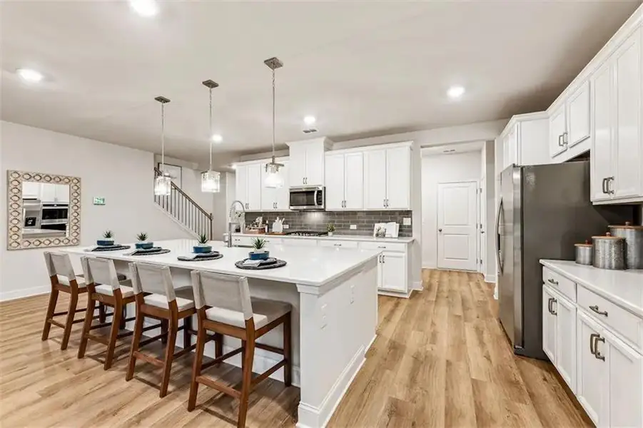 Furnished interior view inside a new home in Brookshire Manor, Canton (Image 7).