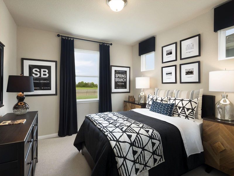 Photo is not of the actual home, but is an inspirational photo of builder’s model home and may depict options, furnishings, and/or decorator features that are not included