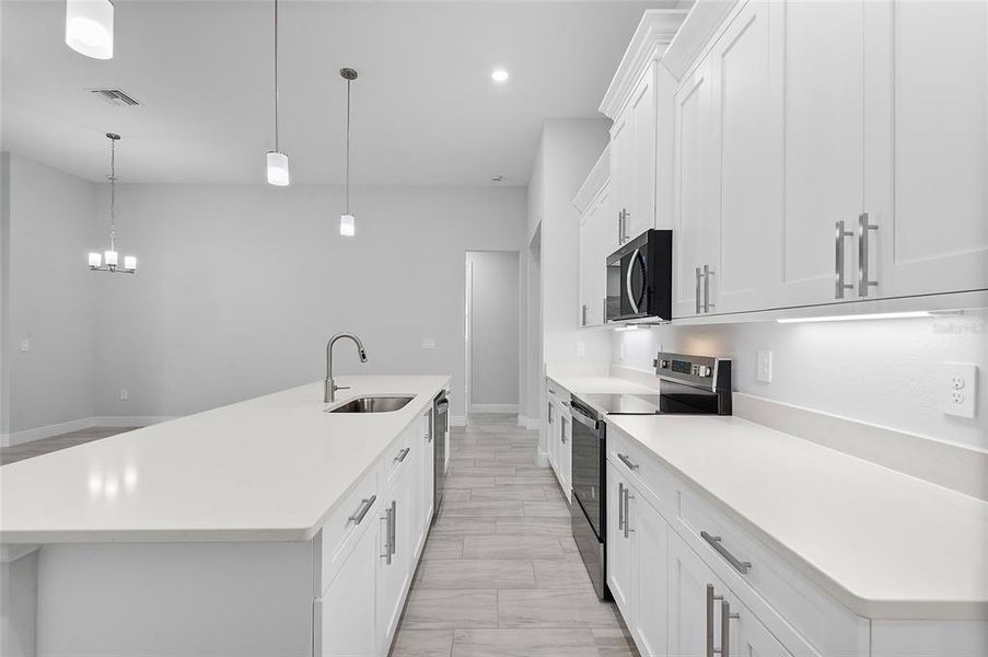 Furnished interior view inside a new home in , Geneva (Image 11).