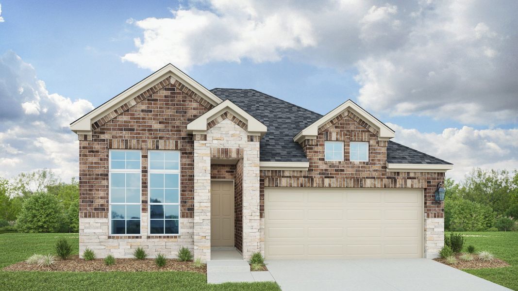 Contemporary residential home design with innovative architecture.