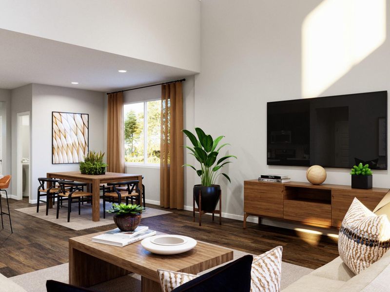 Photos are a representation of the floor plan. Options and interior selections will vary.