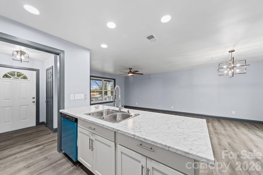 Furnished interior view inside a new home in , Orangeburg (Image 9).