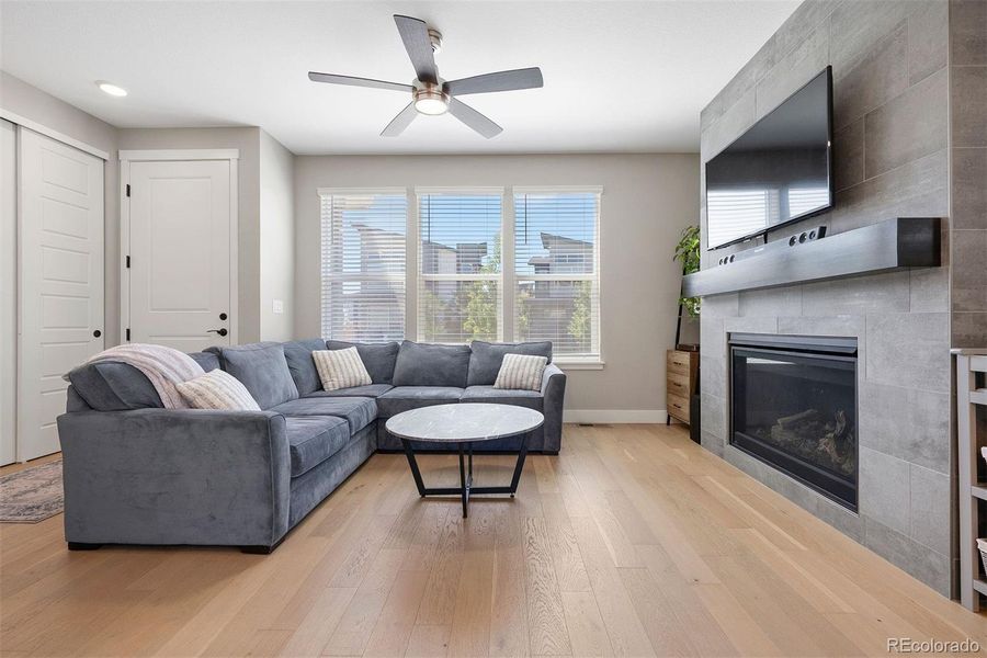 Furnished interior view inside a new home in , Denver (Image 7).