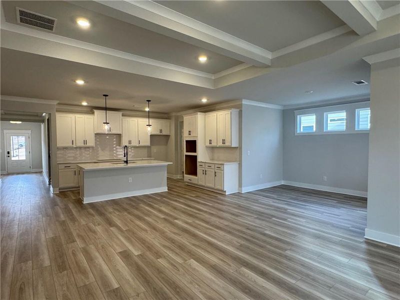 Spacious, unfurnished interior of a new home in Rosewood Lake Preserve, Hoschton (Image 18).