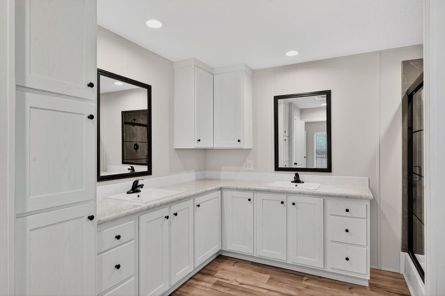 Furnished interior view inside a new home in , Walterboro (Image 16).