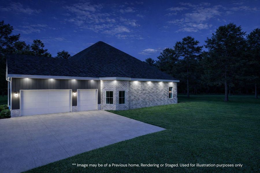 Front exterior of a new home in , Willis, TX, highlighting curb appeal (Image 7). Front exterior of a new home in , Willis, TX, highlighting curb appeal (Image 7).