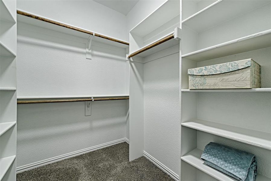 Lots of built-ins and extra hanging space