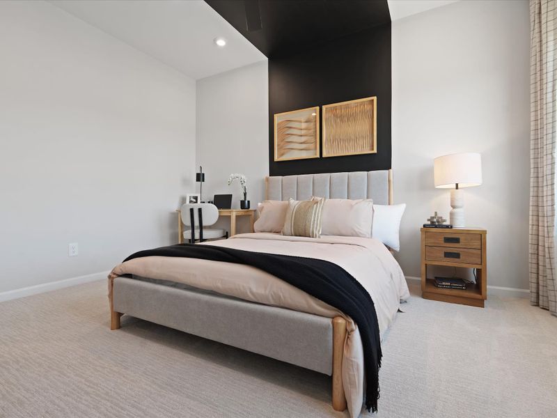 Representative furnished interior of a home built from the Merrill by Tri Pointe Homes in Southmont, Charlotte (Image 29). Representative furnished interior of a home built from the Merrill by Tri Pointe Homes in Southmont, Charlotte (Image 29).