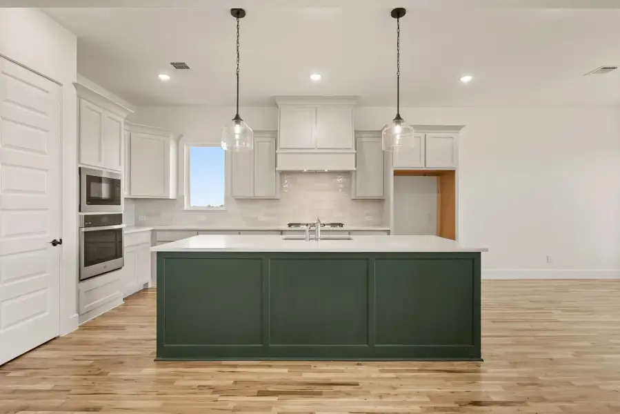 Furnished interior view inside a new home in Settlers Glen, New Fairview (Image 7).