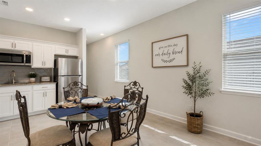 Furnished interior view inside a new home in , Davenport (Image 13).