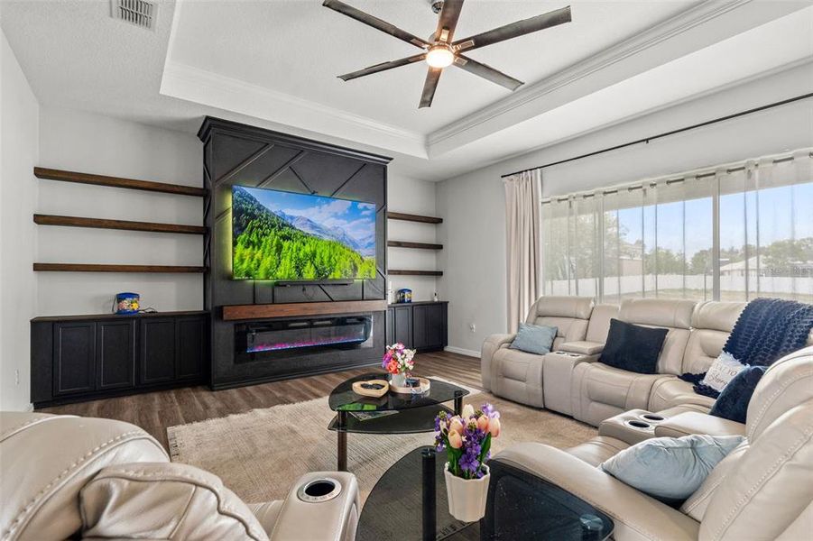 Furnished interior view inside a new home in , Weeki Wachee (Image 46).