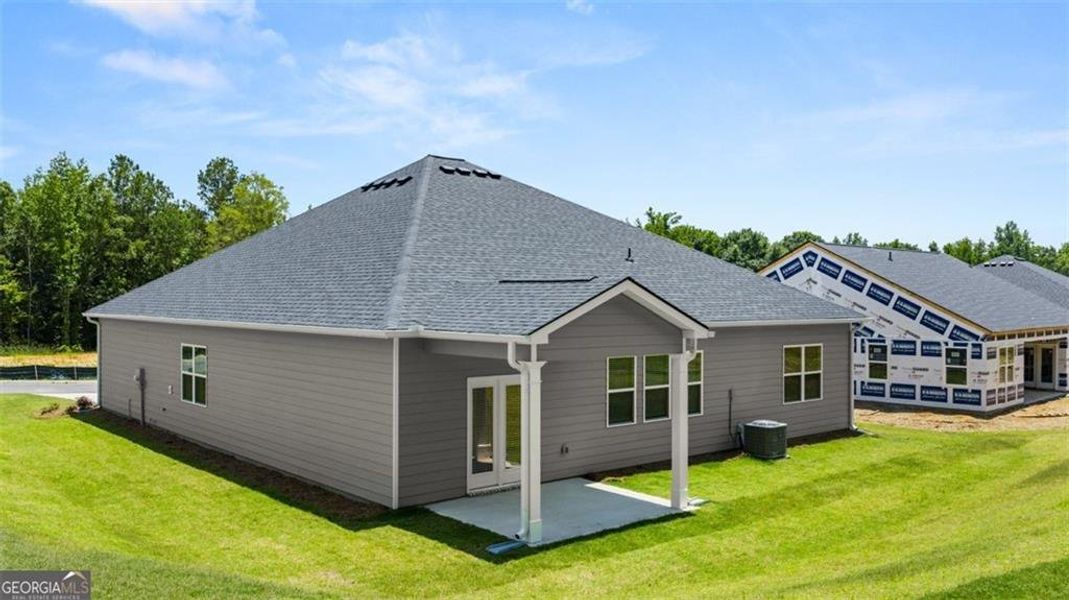 Exterior details and patio area of a home in , Buckhead (Image 4).