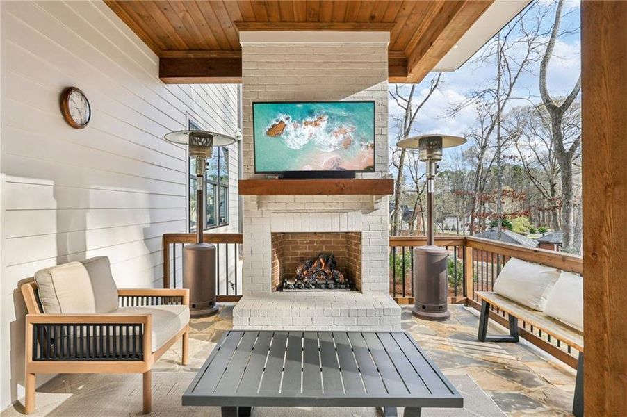 Exterior details and patio area of a home in , Roswell (Image 22). Exterior details and patio area of a home in , Roswell (Image 22).