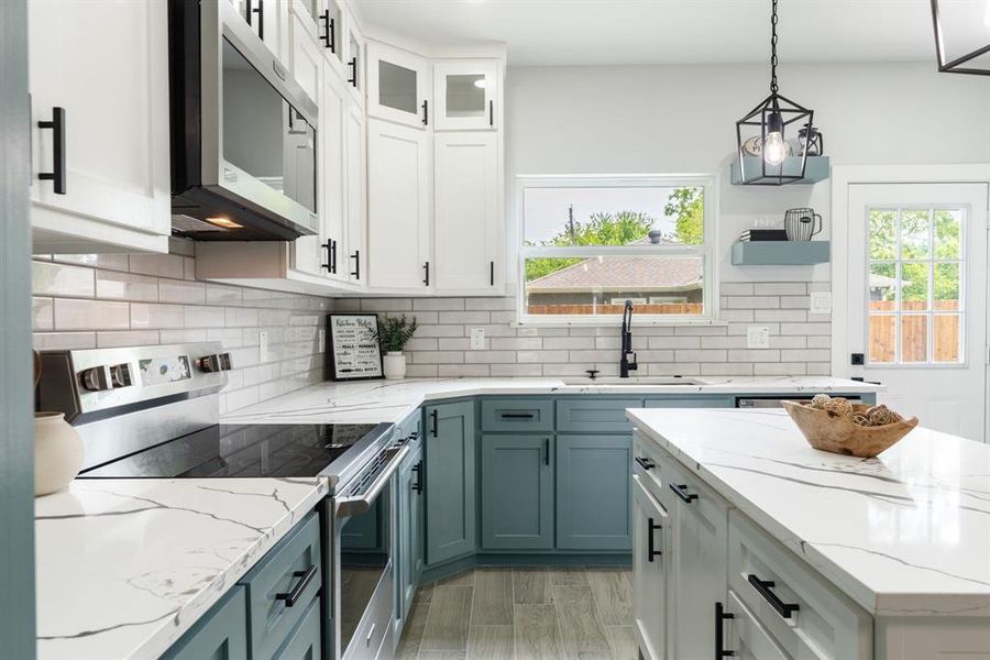 Furnished interior view inside a new home in , Greenville (Image 4). Furnished interior view inside a new home in , Greenville (Image 4).