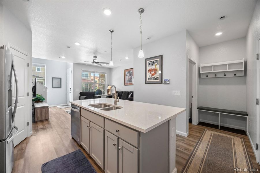 Kitchen / Garage Entry