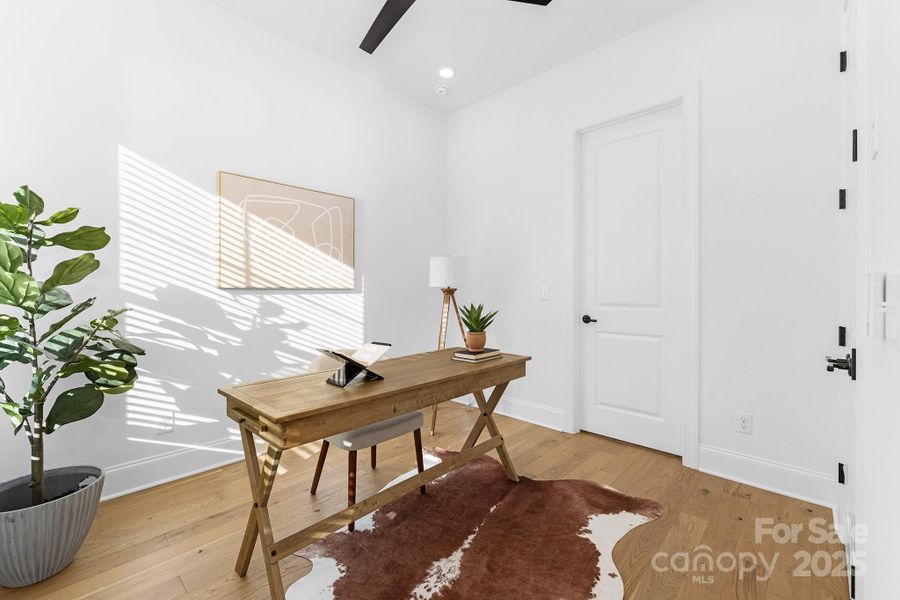 Furnished interior view inside a new home in , Charlotte (Image 30).