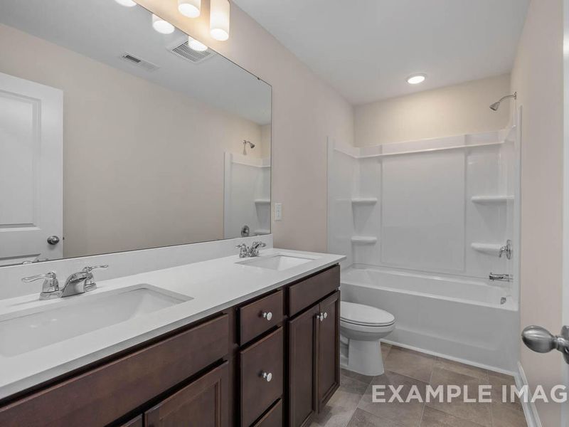 Furnished interior view inside a new home in Springvale, Fuquay Varina (Image 10).