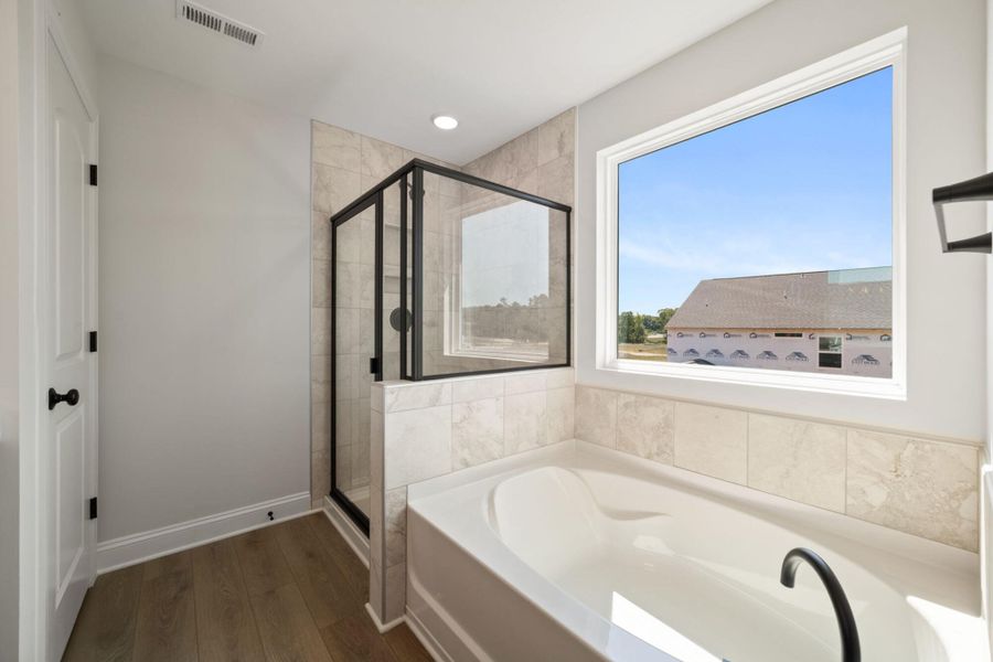 Furnished interior view inside a new home in Hayes Village, Greensboro (Image 13).