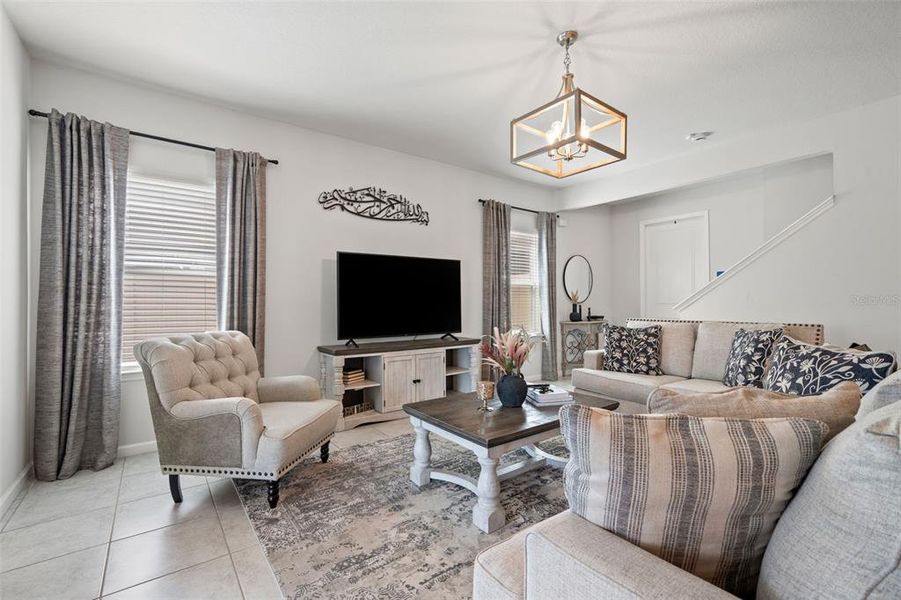 Furnished interior view inside a new home in , Land O' Lakes (Image 4). Furnished interior view inside a new home in , Land O' Lakes (Image 4).