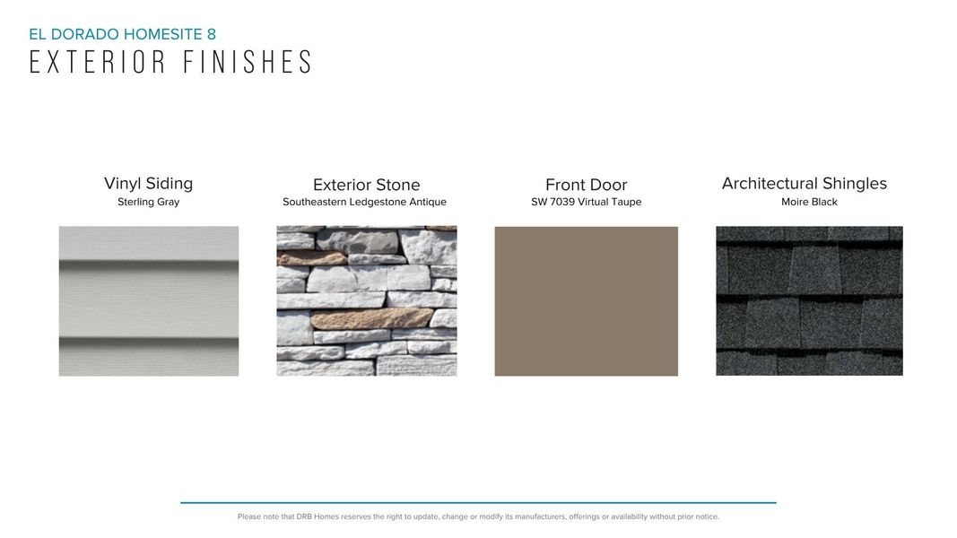 Sample of building materials used in homes in El Dorado, Spartanburg (Image 29). Sample of building materials used in homes in El Dorado, Spartanburg (Image 29).