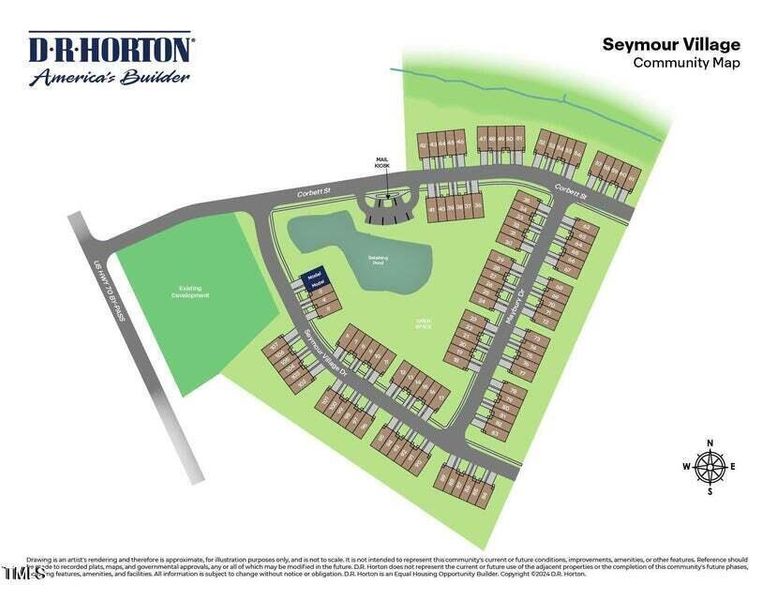 Seymour Village Site Map