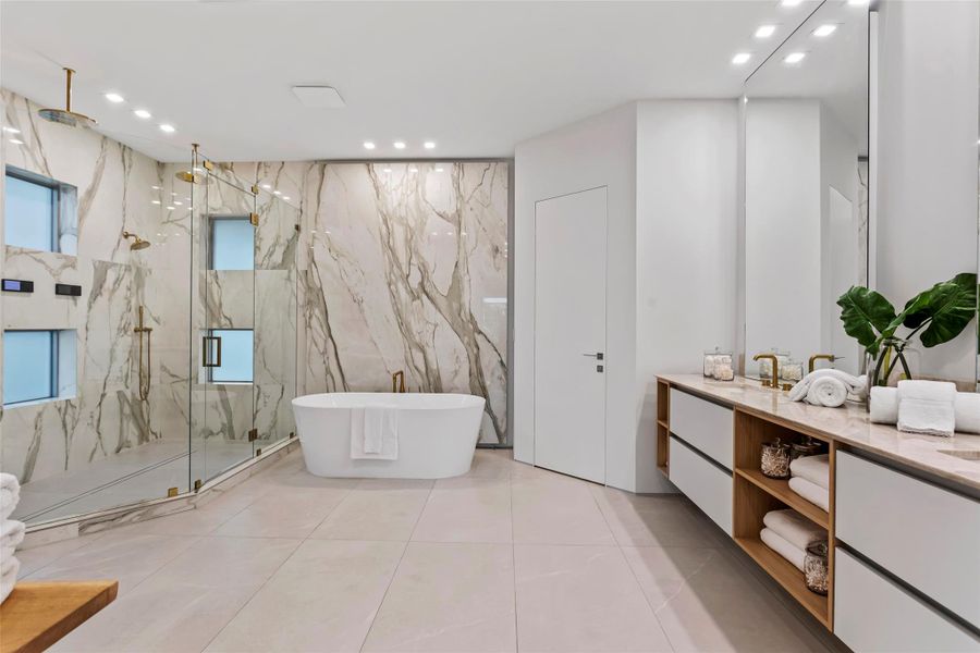 Furnished interior view inside a new home in , Fort Lauderdale (Image 17).