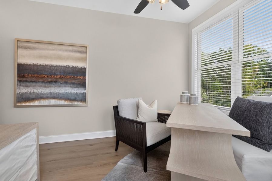 Representative furnished interior of a home built from the The Benton IV by The Providence Group in Ward's Crossing Townhomes, Johns Creek (Image 8).