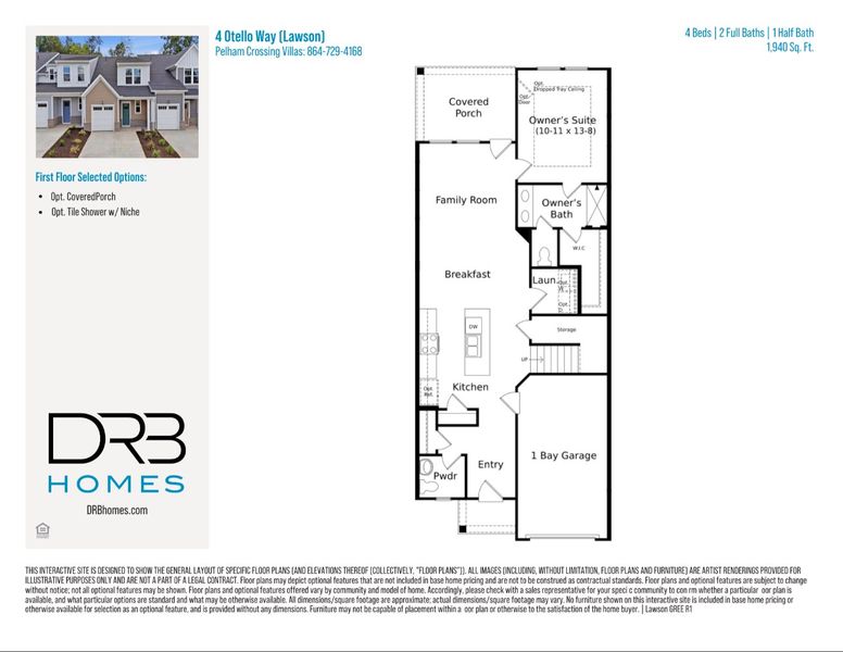 2D floor plan layout of this home in Pelham Crossing Villas, Greenville, SC (Image 5). 2D floor plan layout of this home in Pelham Crossing Villas, Greenville, SC (Image 5).