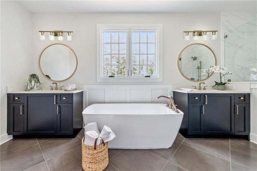 Furnished interior view inside a new home in , Acworth (Image 36). Furnished interior view inside a new home in , Acworth (Image 36).