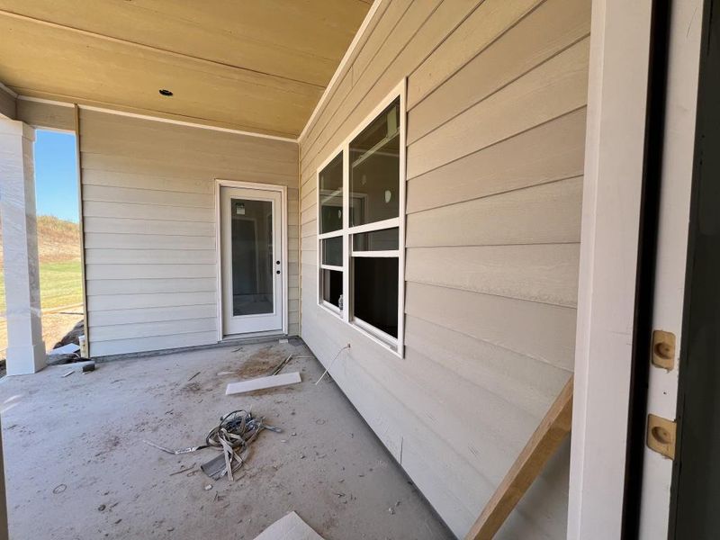 Exterior details and patio area of a home in , Homer (Image 9). Exterior details and patio area of a home in , Homer (Image 9).