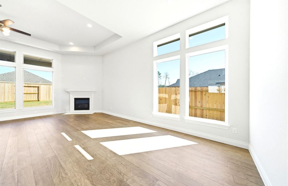 Spacious, unfurnished interior of a new home in The Highlands 55′, Porter (Image 32).