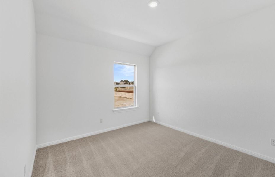 Spacious, unfurnished interior of a new home in Bluffview Reserve, Leander (Image 17). Spacious, unfurnished interior of a new home in Bluffview Reserve, Leander (Image 17).