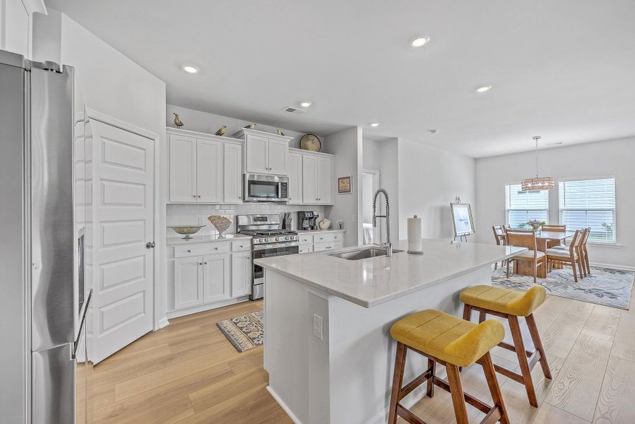 Furnished interior view inside a new home in , Summerville (Image 4).