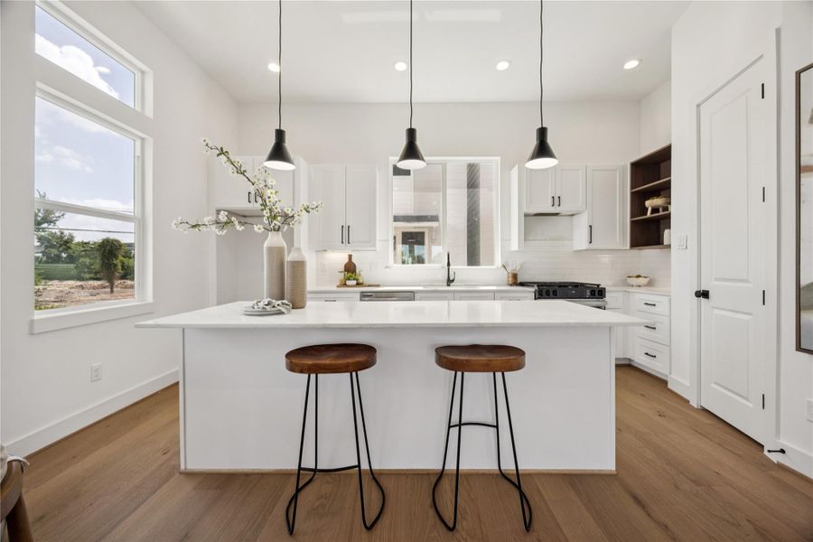 Furnished interior view inside a new home in , Houston (Image 20).