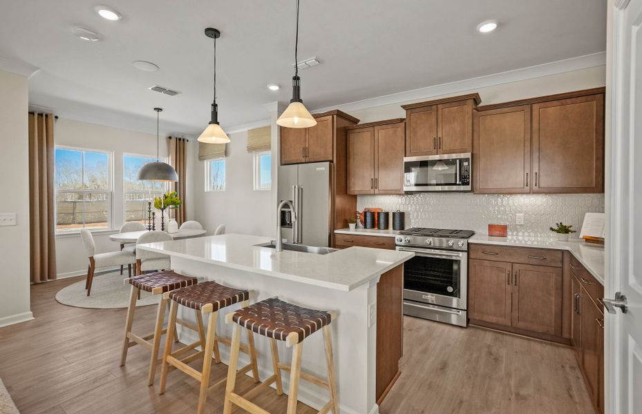 Furnished interior view inside a new home in Riverstone, Monroe (Image 26).