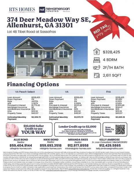 2D floor plan layout of this home in Tibet Road at Sassafras, Allenhurst, GA (Image 4).