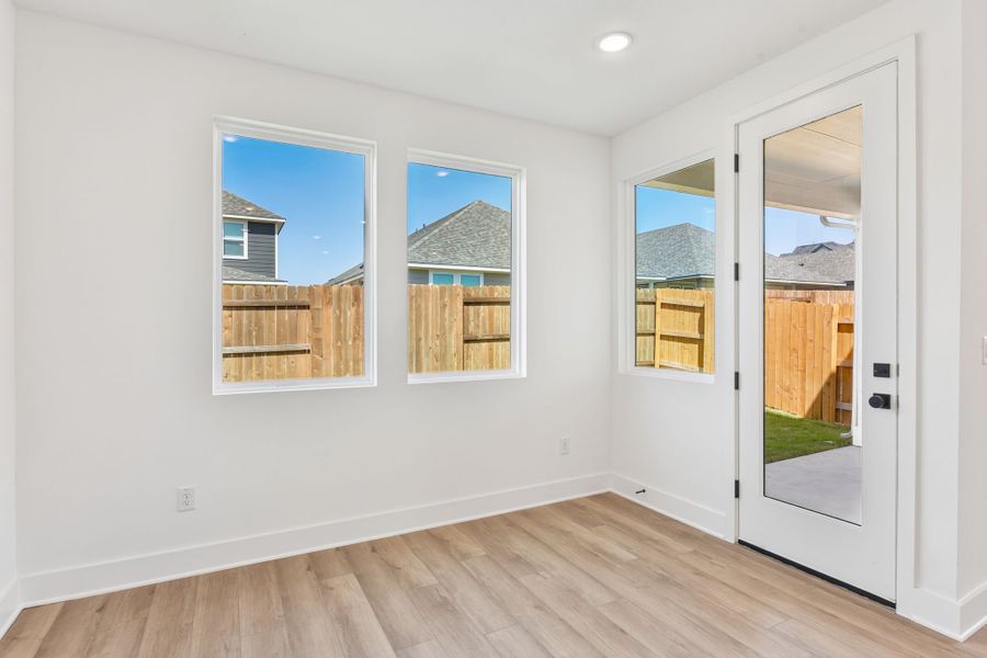 Spacious, unfurnished interior of a new home in Freedom at Anthem, Kyle (Image 12). Spacious, unfurnished interior of a new home in Freedom at Anthem, Kyle (Image 12).