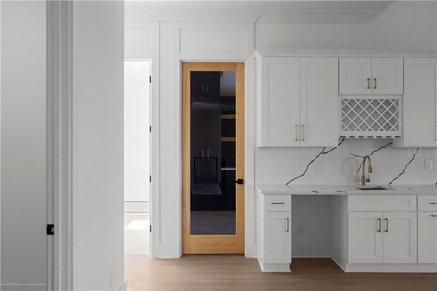 Furnished interior view inside a new home in , Suwanee (Image 19).