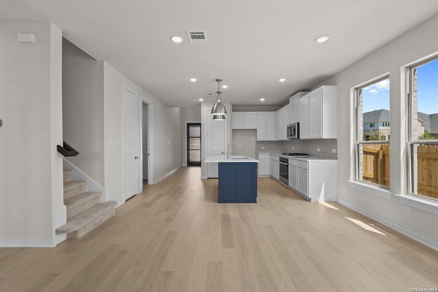 Furnished interior view inside a new home in Davis Ranch, San Antonio (Image 15).