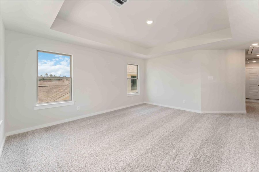 Spacious, unfurnished interior of a new home in The Landing, New Caney (Image 12). Spacious, unfurnished interior of a new home in The Landing, New Caney (Image 12).