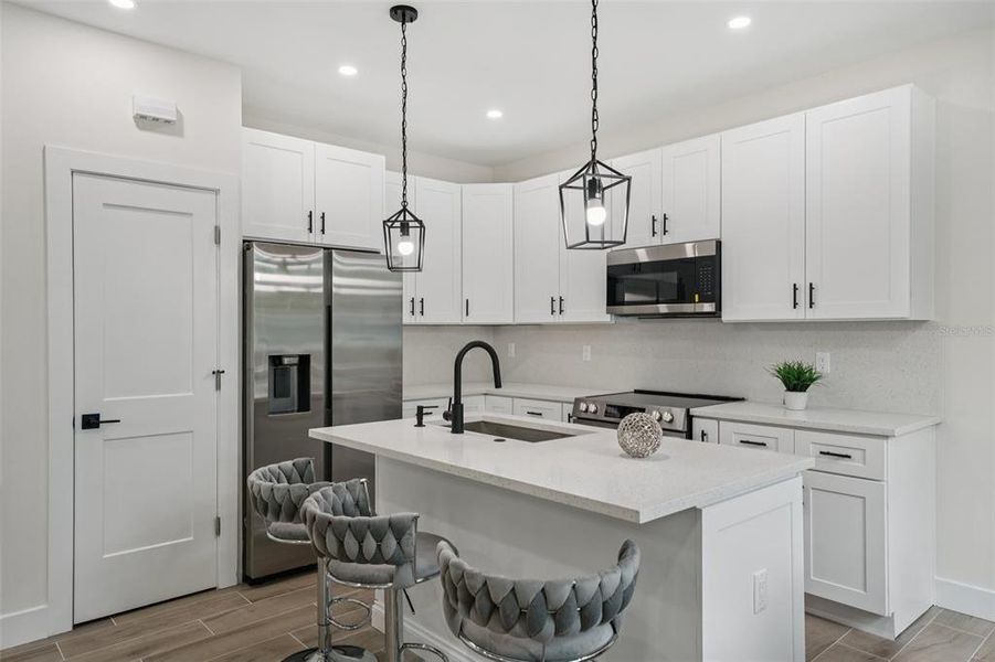 Furnished interior view inside a new home in , Largo (Image 12).