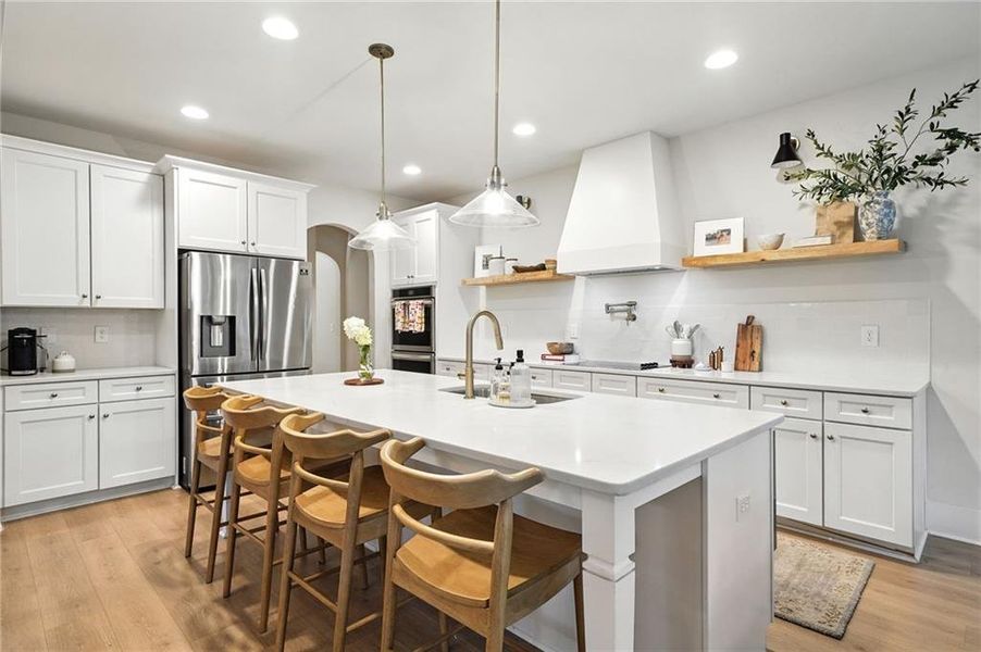 Furnished interior view inside a new home in , Acworth (Image 6).