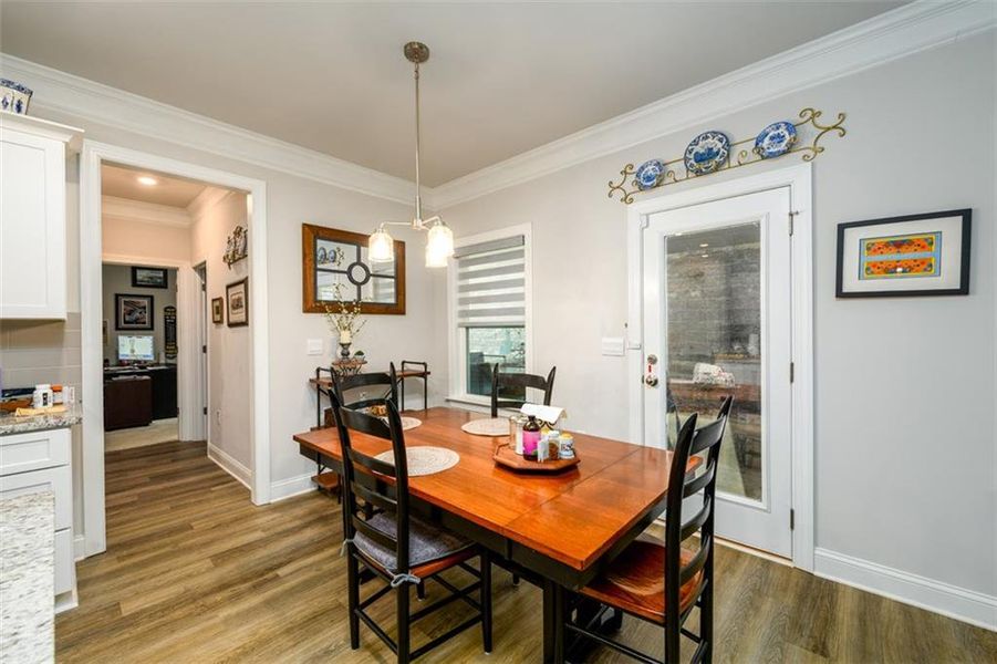 Furnished interior view inside a new home in Holiday Pines, Buford (Image 27).