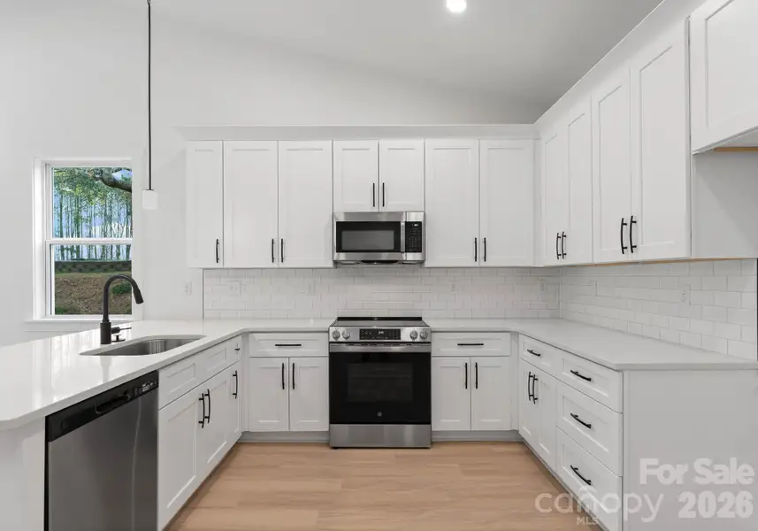 Furnished interior view inside a new home in , Shelby (Image 4). Furnished interior view inside a new home in , Shelby (Image 4).