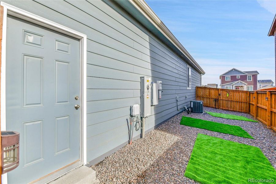 side yard dog run side yard dog run