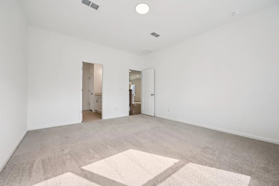 Primary Bed featuring the AW Collection® Harmony - Relaxed elegance with soft, neutral tones. Primary Bed featuring the AW Collection® Harmony - Relaxed elegance with soft, neutral tones.